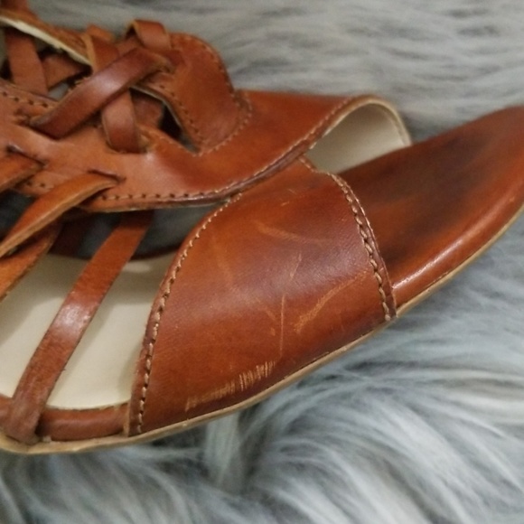 Boutique 9 Coned Heel Cage Sandal size 7/8 - Picture 4 of 8